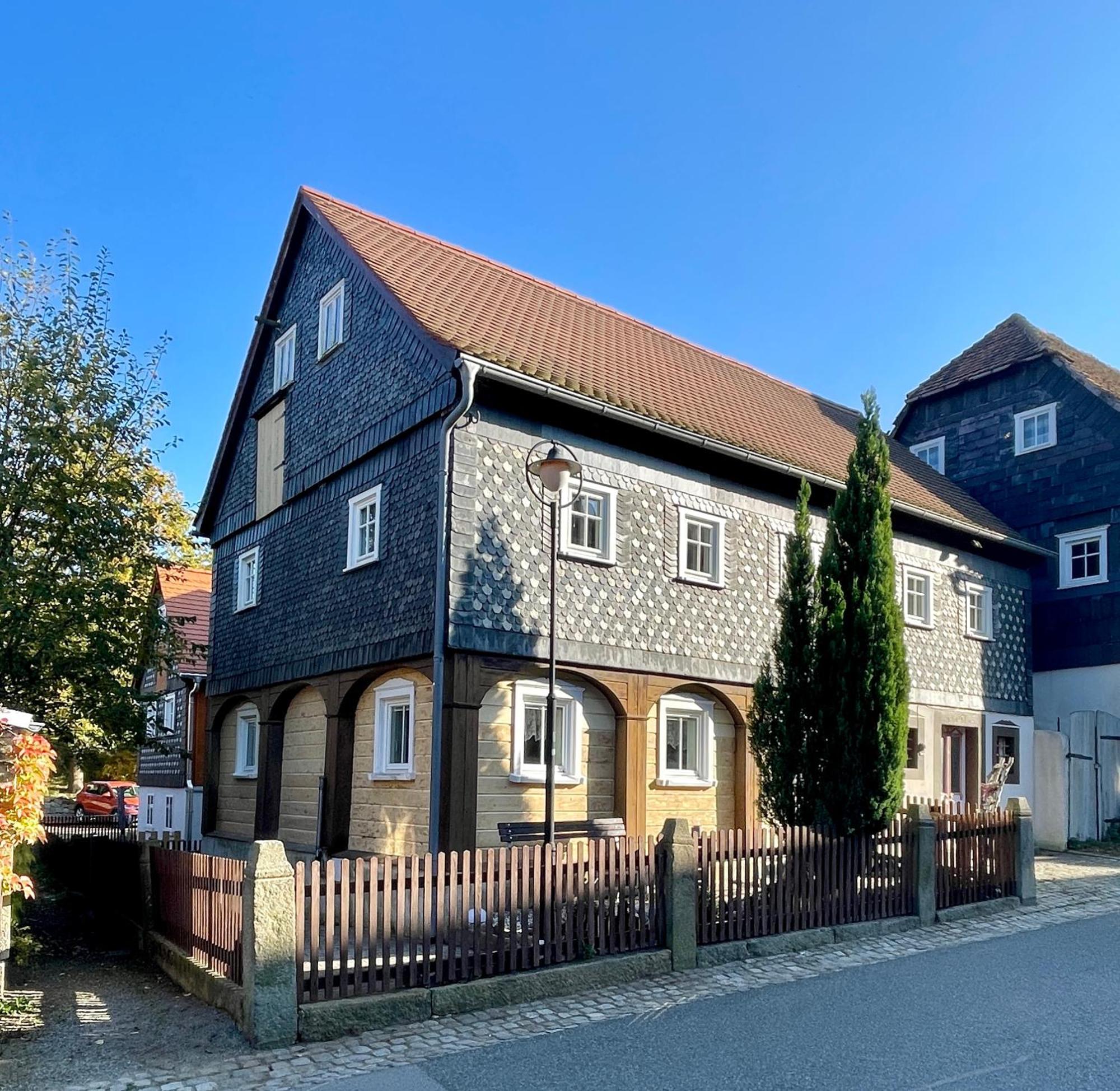 Haus Emma, Im Herzen Der Oberlausitz Kottmar Exterior foto